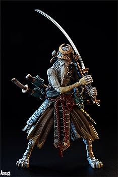 剣豪無名 兎侍 1/12スケール アクションフィギュアマエストロユニオン ウサギ 渋くてかっこいい！名も無き兎の剣豪「無名」がオリジナル可動